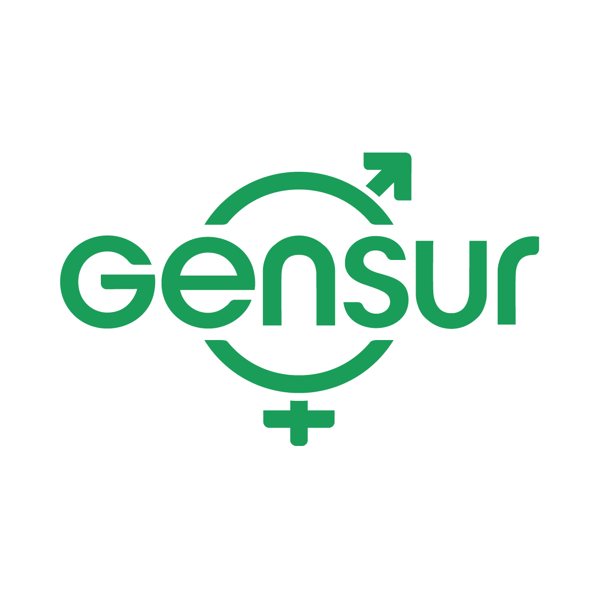 Gensur - Logo - Verde Fondo Transparente